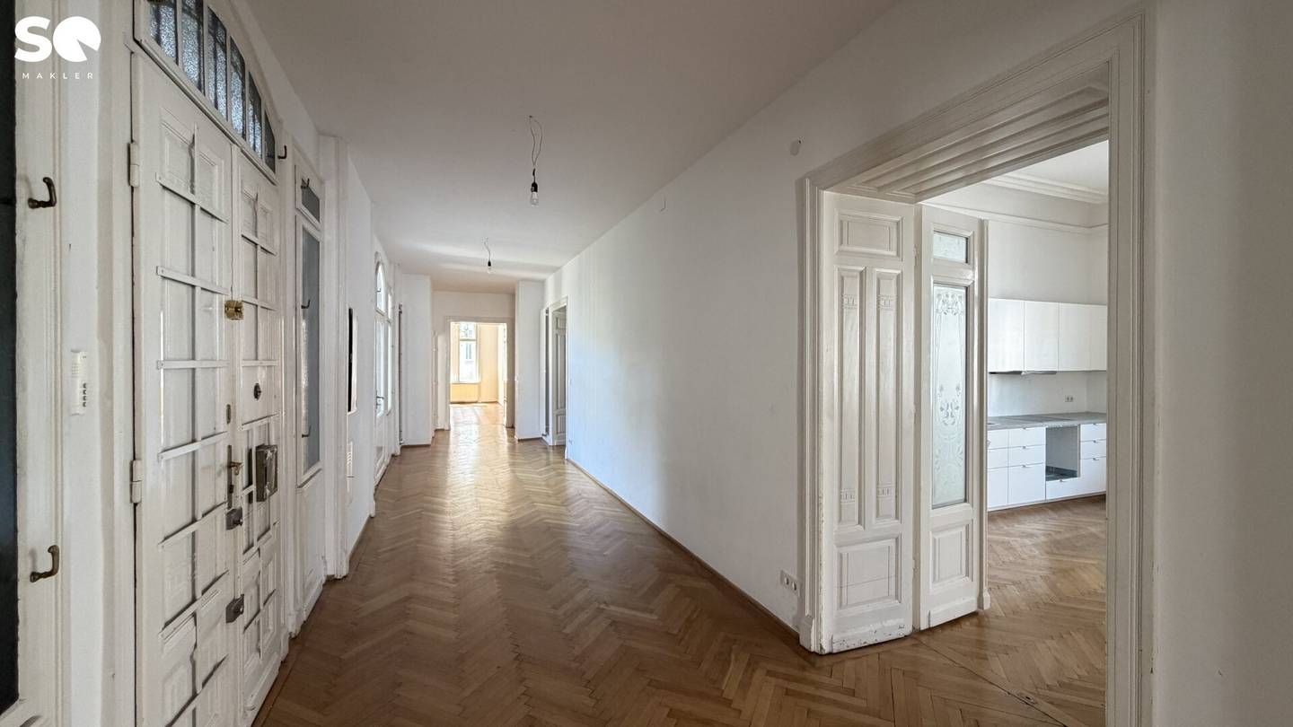 SQ - Repräsentative Stilaltbauwohnung im Servitenviertel - Porzellangasse - 1090 Wien