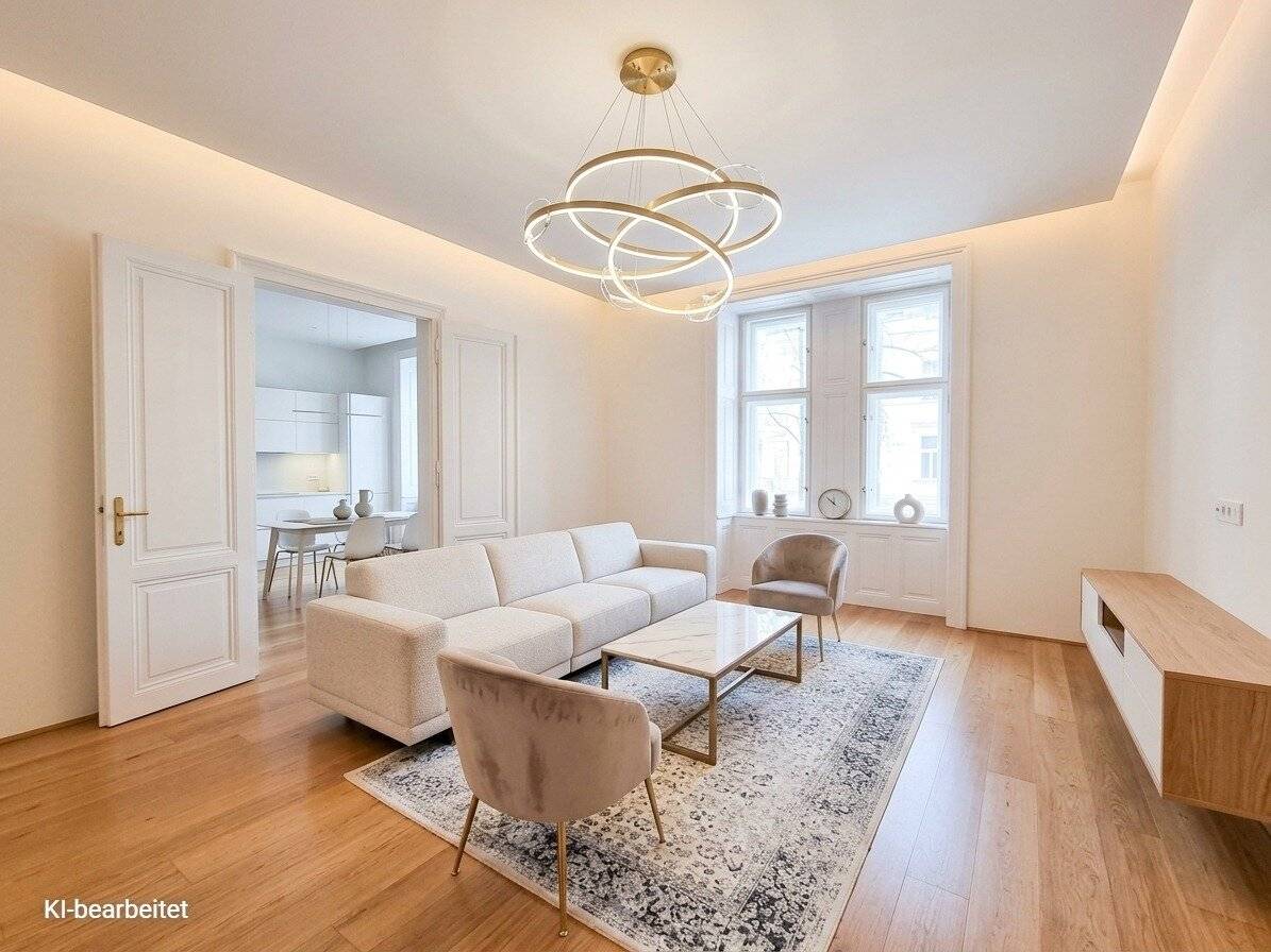 Luxurious old building apartment in a magnificent historic house near the Servitenviertel and the Lycée