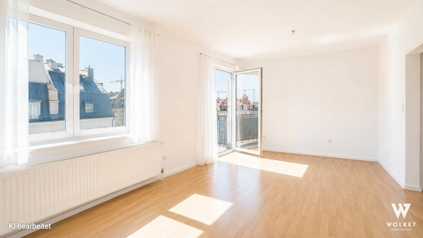 Dachterrassen-Loft mit Weitblick über Wien | Ost-Terrasse mit ca. 16,23 m²