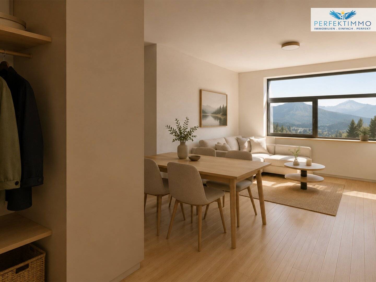 Brilliant 2-room dwelling with underground parking space