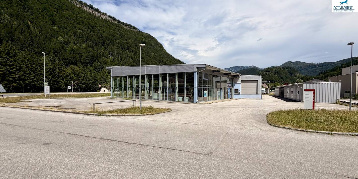 Commercial property in Göstling available for lease immediately (former car dealership)