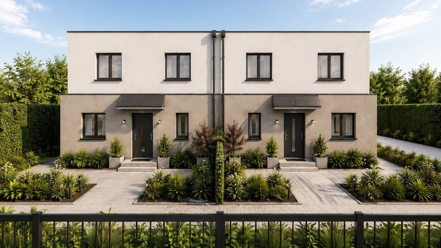 Grundstück + Haus aus einer Hand- Belagsfertige Doppelhaushälfte in Mattersburg zu verkaufen - BAUPROJEKT