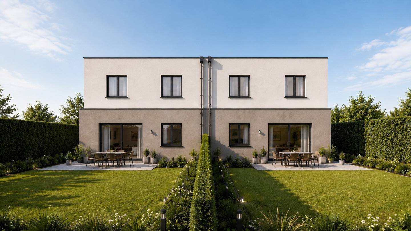 Grundstück + Haus aus einer Hand- Belagsfertige Doppelhaushälfte in Mattersburg zu verkaufen - BAUPROJEKT