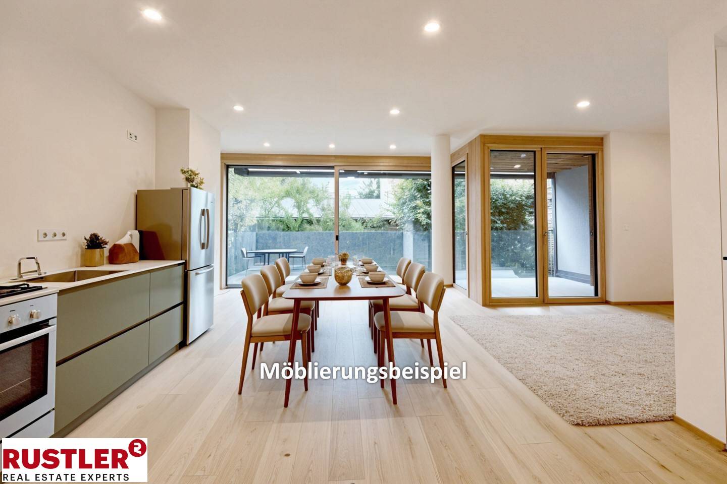 Lichtdurchflutete Wohnung mit Grünblick und Nachhaltigkeit