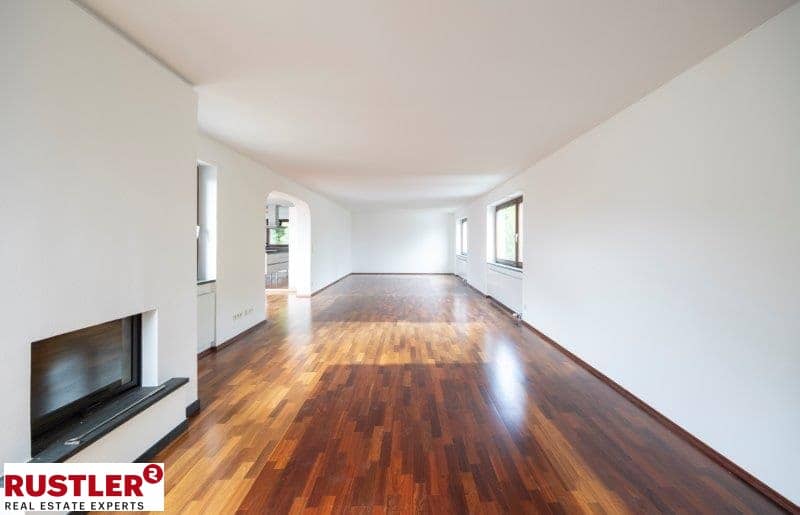 Penthouse with southwest terrace and unobstructed mountain view