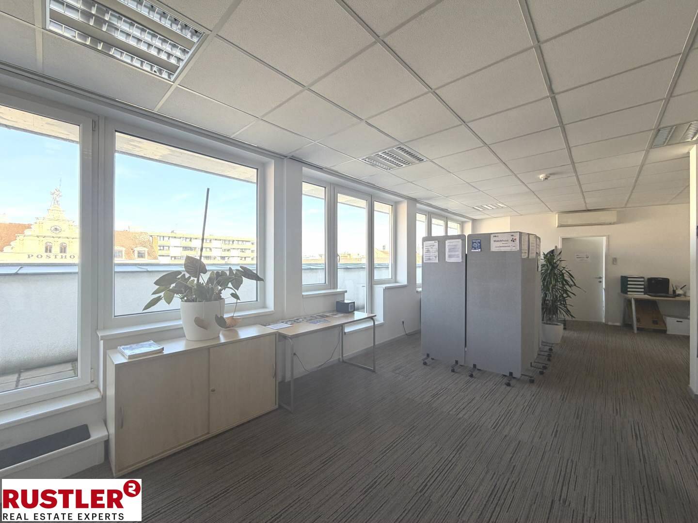Lichtdurchflutete Dachgeschosswohnung in Fußgängerzone mit Terrassen