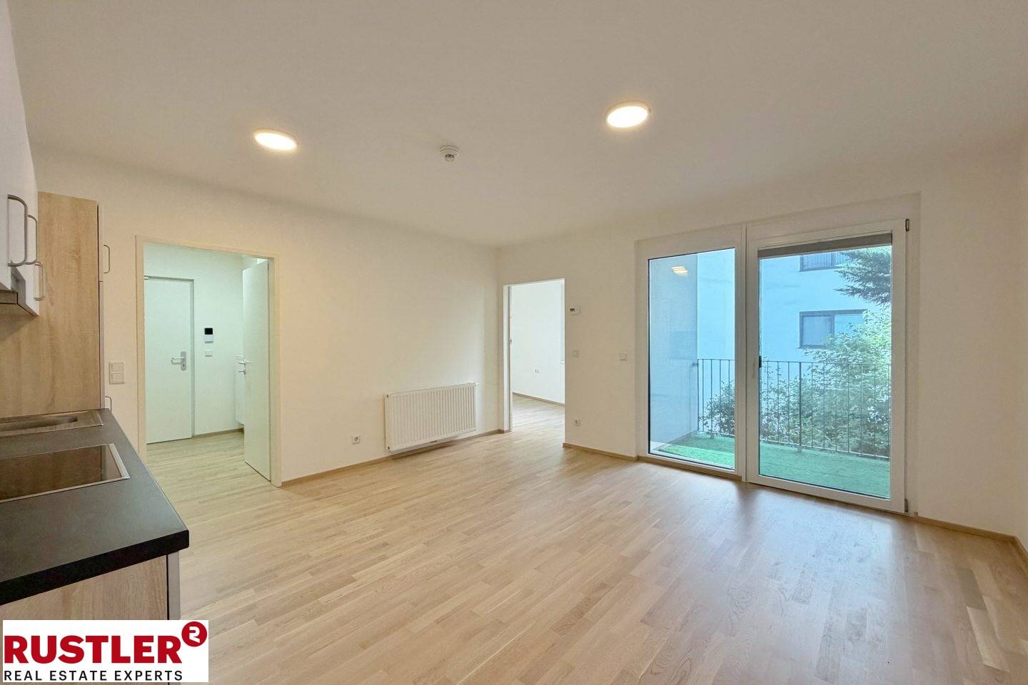 Helle Wohnung barrierefrei mit Loggia in Fußgängerzone