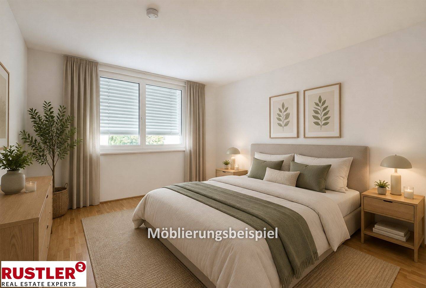 Wohnung in ruhiger Neubauanlage mit Grünblick