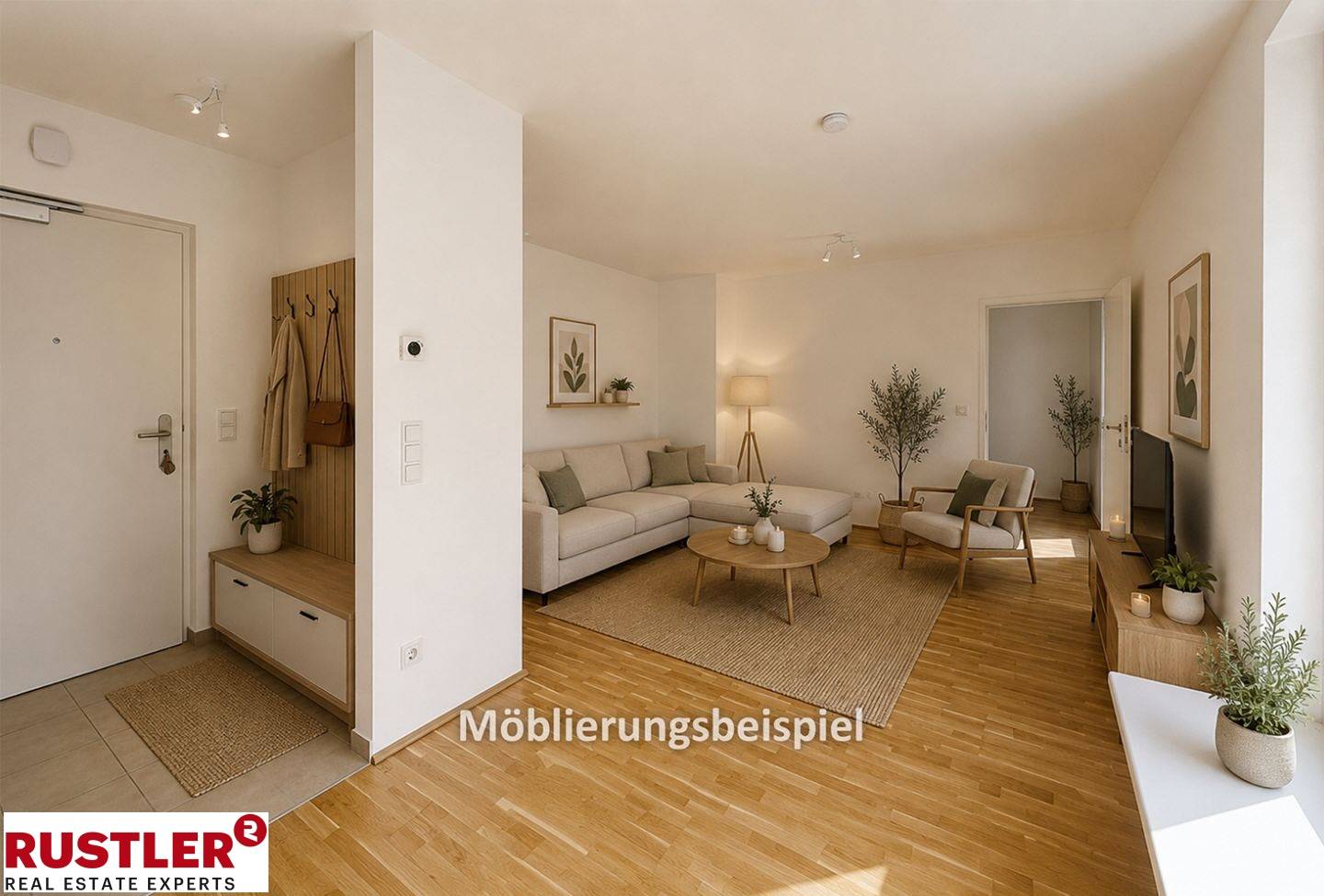 Lichtdurchflutete Neubauwohnung mit Terrasse