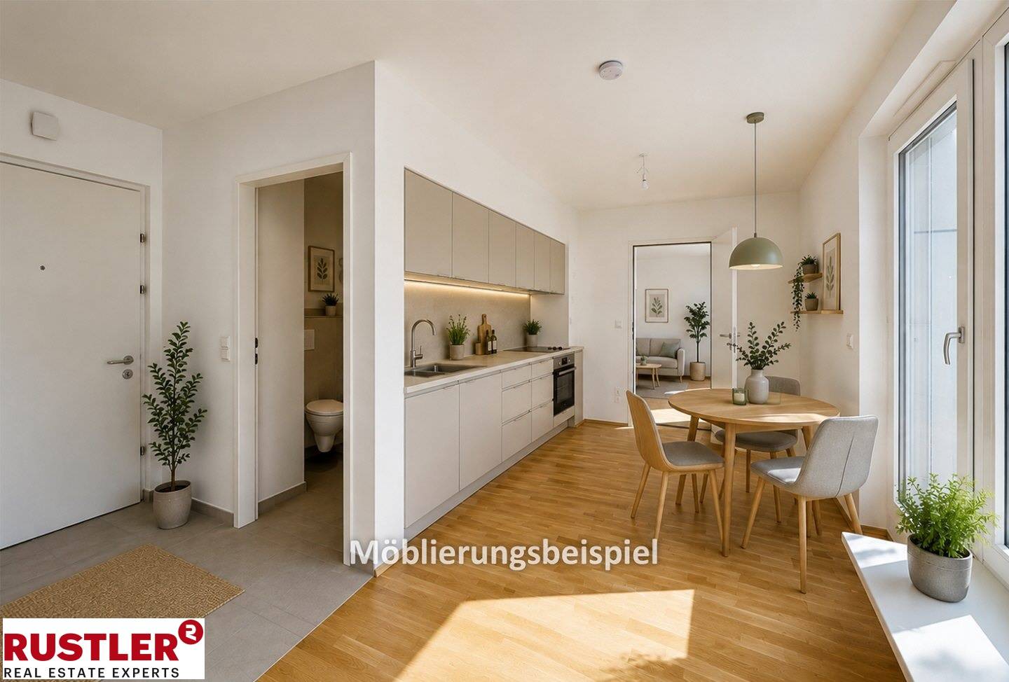 Neubauwohnung mit sonniger Terrasse in Grünlage