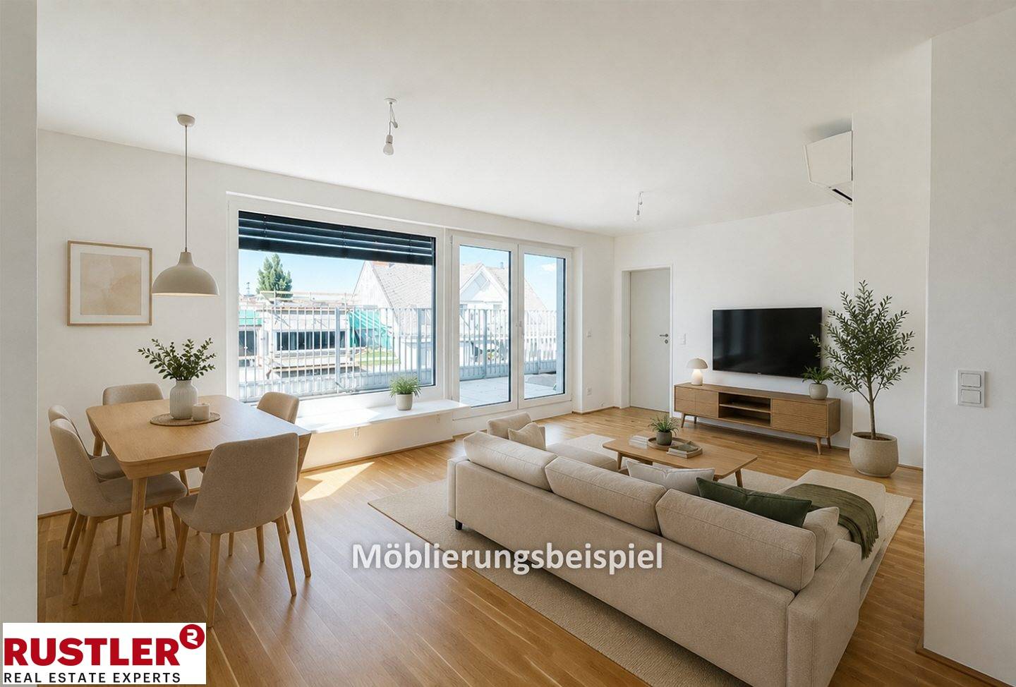 Lichtdurchflutete Dachgeschosswohnung mit Terrasse und Fußbodenheizung