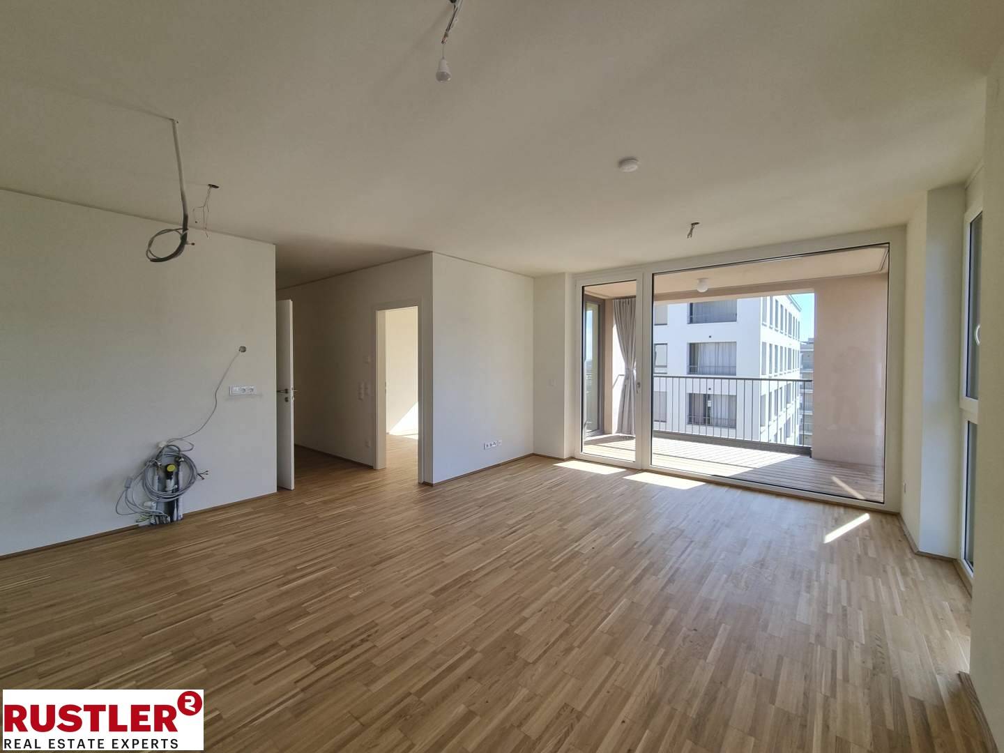 Nachhaltige Wohnung am Fluss mit Balkon