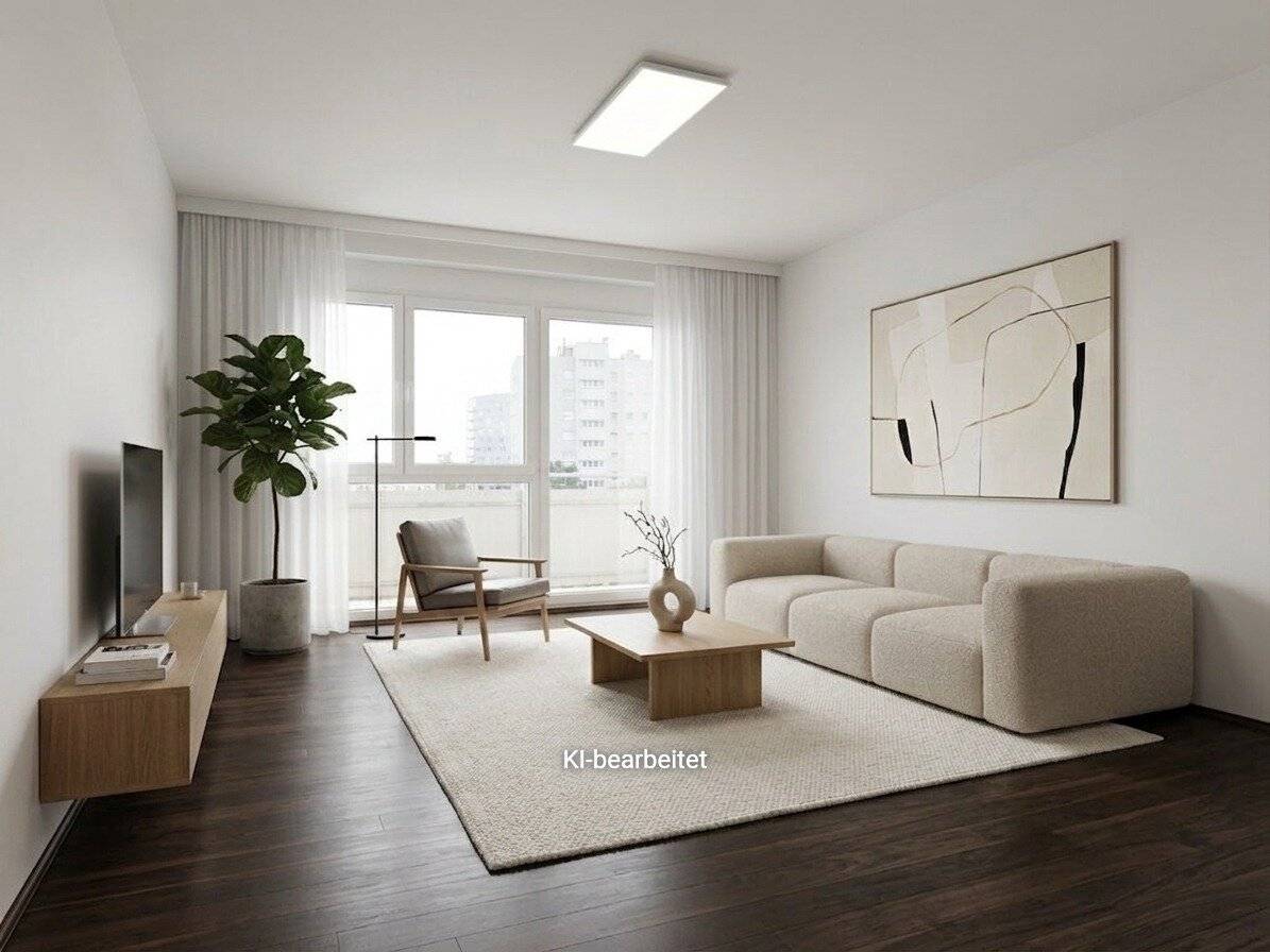 Spacious 99 m² apartment with two balconies, lift and private parking