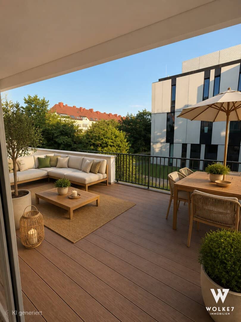 Neubau 4-Zimmer-Wohnung mit sonnigem Südostbalkon an der Universität in Stein