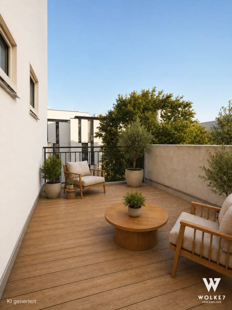 New build in prime location - 3-room apartment with sunny southwest balcony - University in Stein