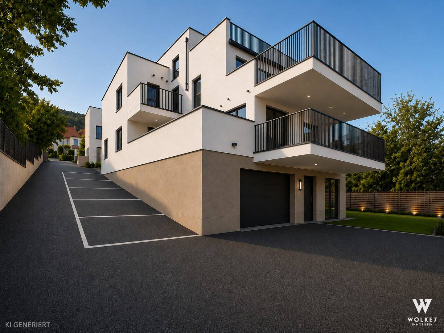 Exclusive penthouse with spacious terraces in Krems-Stein directly next to the University