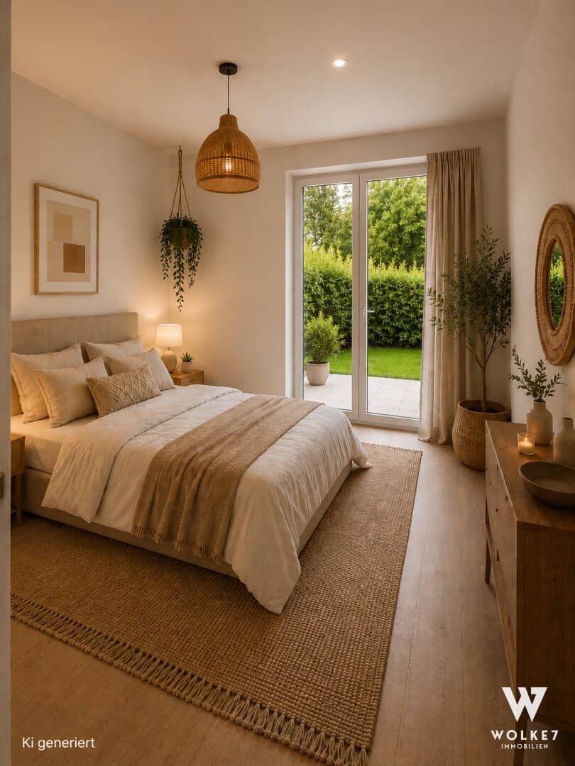 New build in prime location 2-room garden apartment with large terrace at the University in Stein