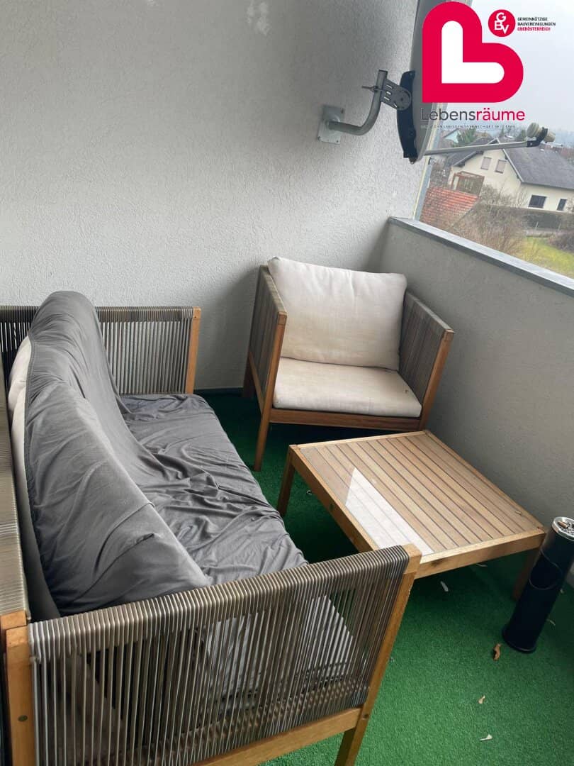 Tolle 2-Zimmer Wohnung in Haid mit Terrasse (kein Lift!)
