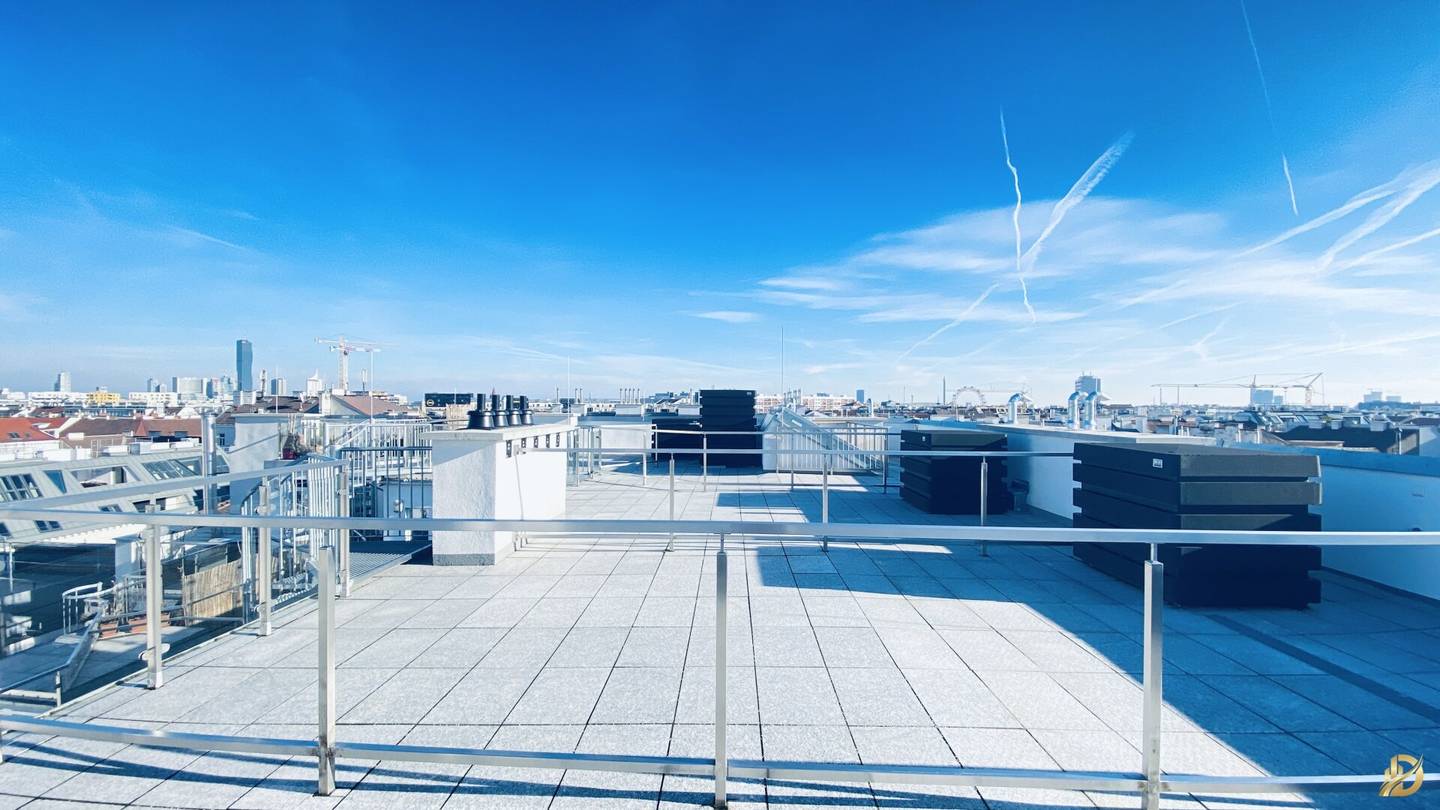 Exclusive Duplex Apartment with 2 Terraces, 2nd District, Near Center, U-Bahn U1, U2, Near Augarten