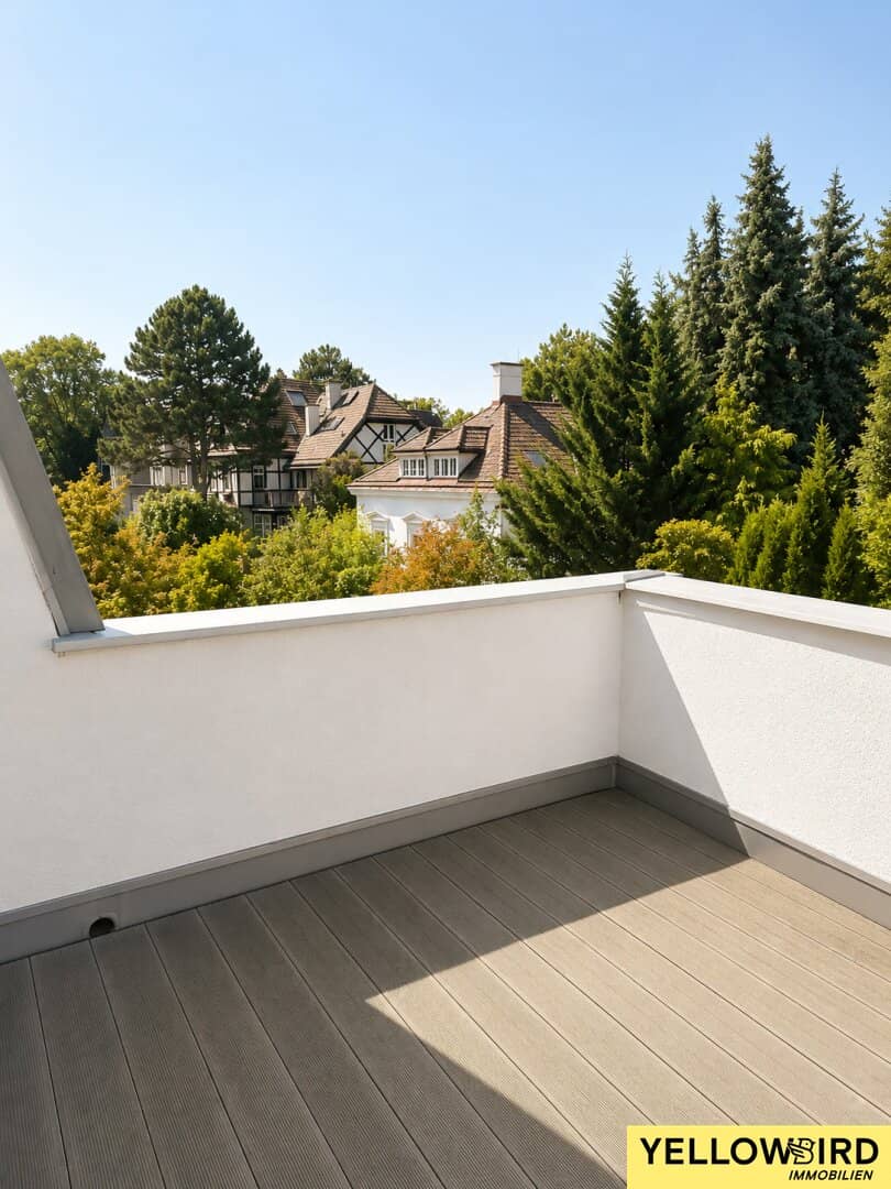 3-room attic apartment I 2 terraces I sauna I parking space included I view over Vienna I 1190 Vienna