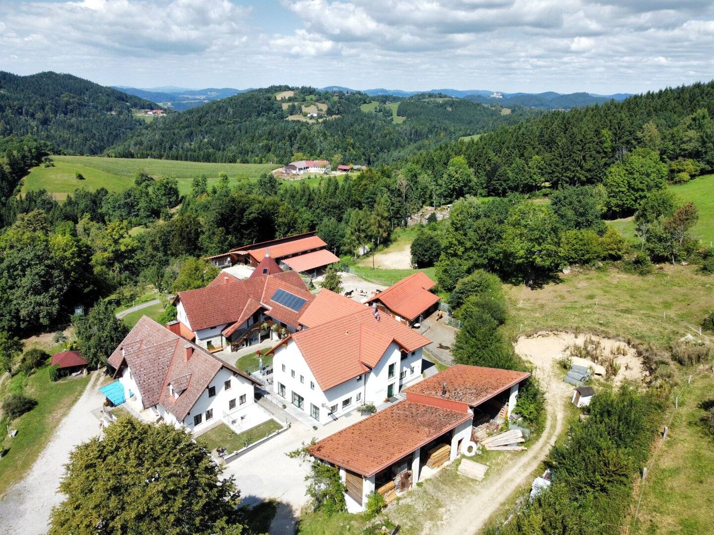 Dream estate for horse lovers in secluded location with approx. 13 ha - trail riding in the horse realm Mühlviertler Alm
