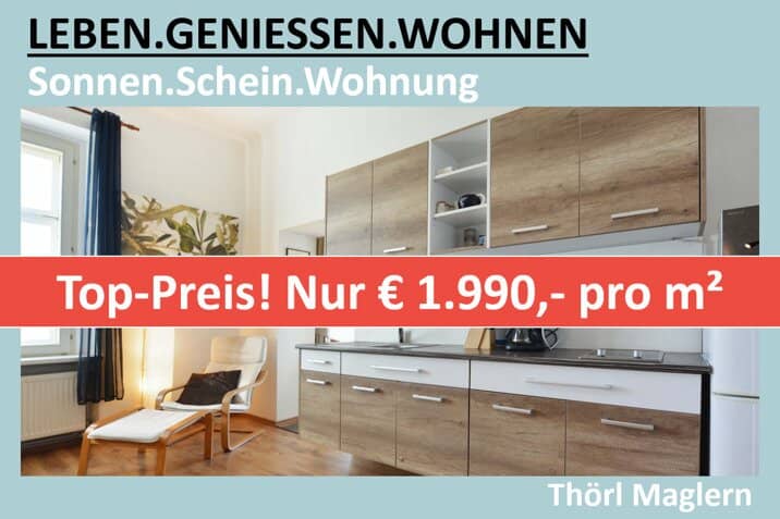 € 122,000 for 61 m² apartment in Arnoldstein