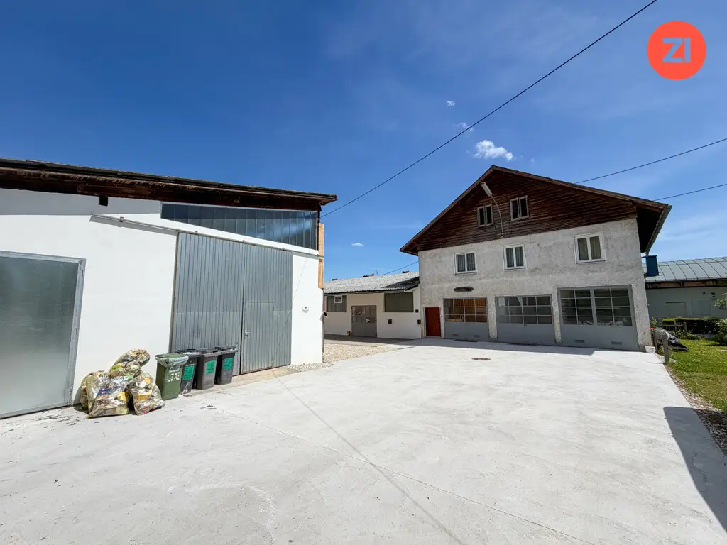Renditestarke Wohnung im Gewerbeensemble mit Lager