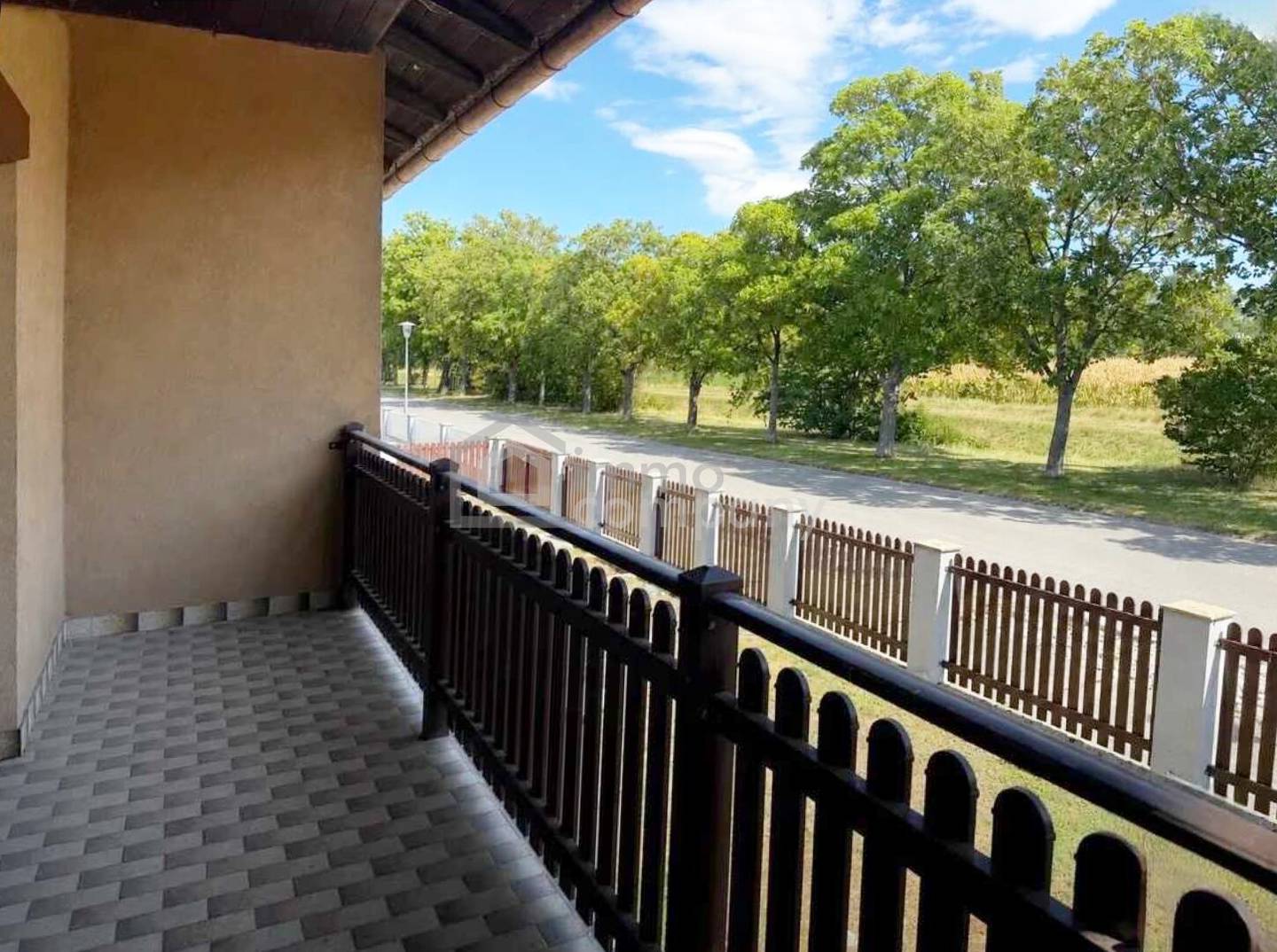Terrasse mit Blick ins Grüne