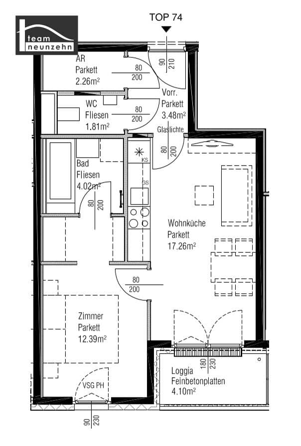 Bright 2-room apartment near U3 Enkplatz – perfect location in Simmering!