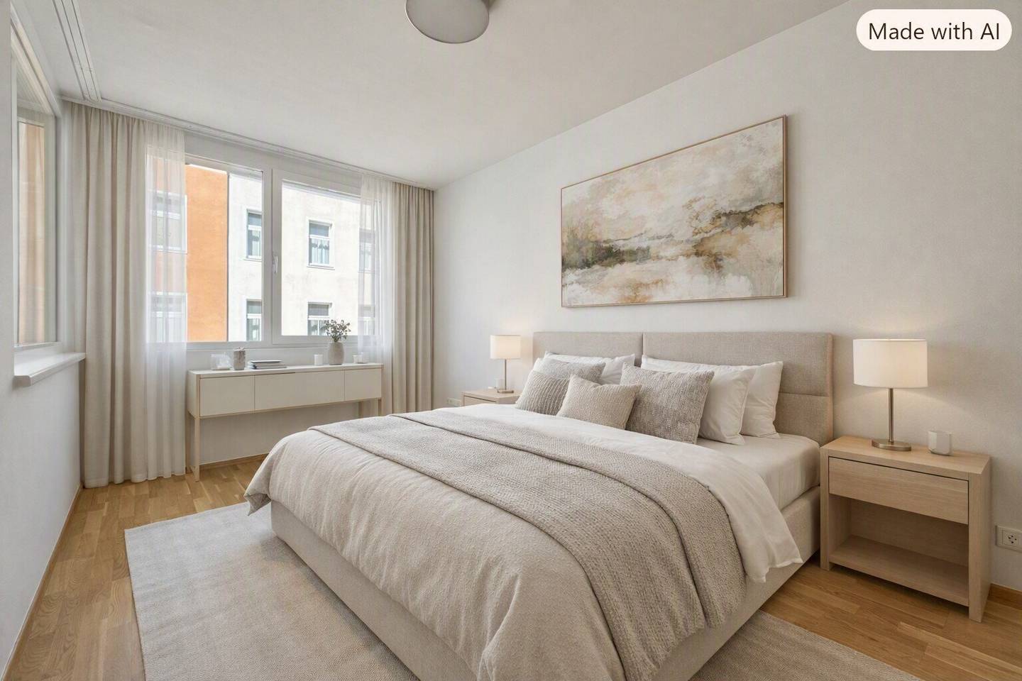 COMMISSION-FREE - BRIGHT 2 ROOMS + LARGE BALCONY