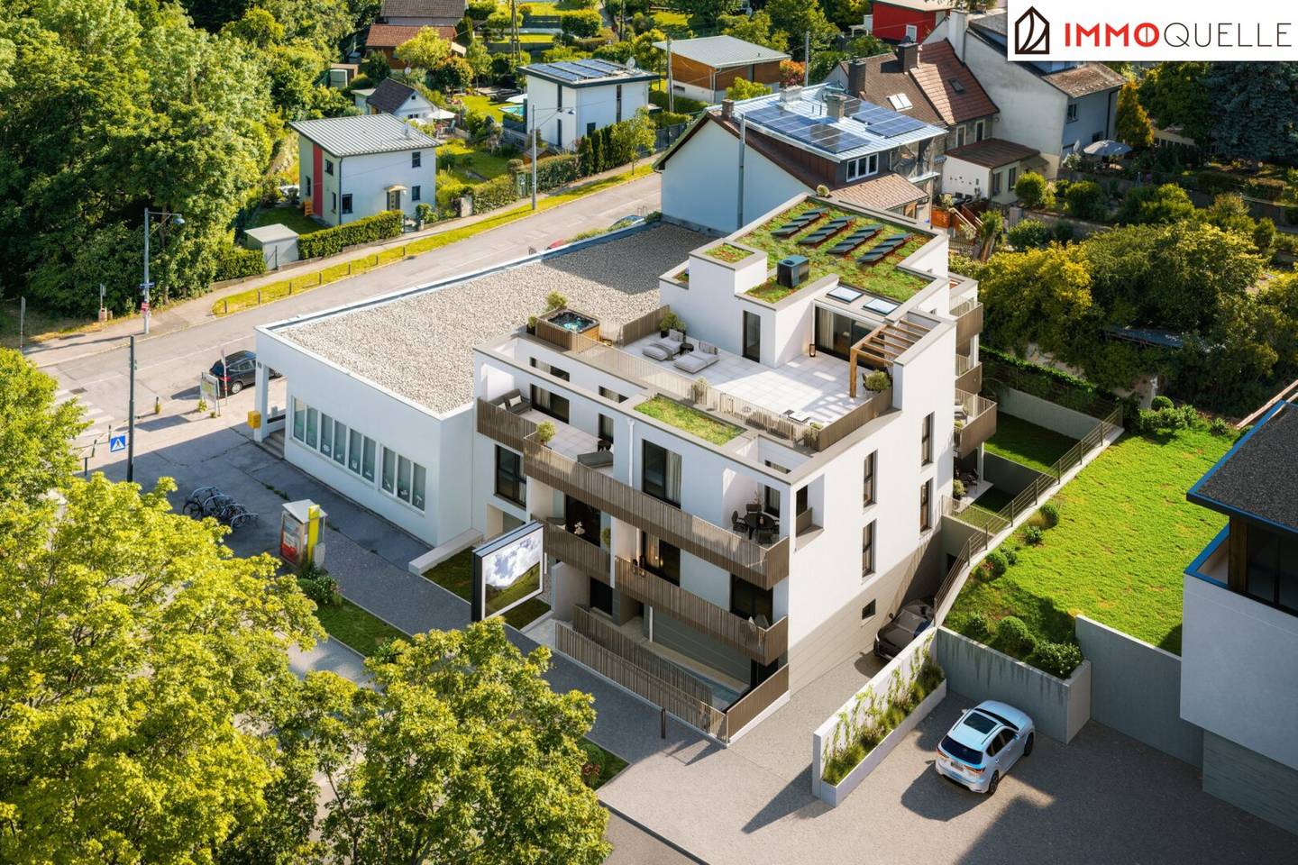 Living with Ease - 2-room apartment in new build with two balconies and spacious living area in Wien-Penzing