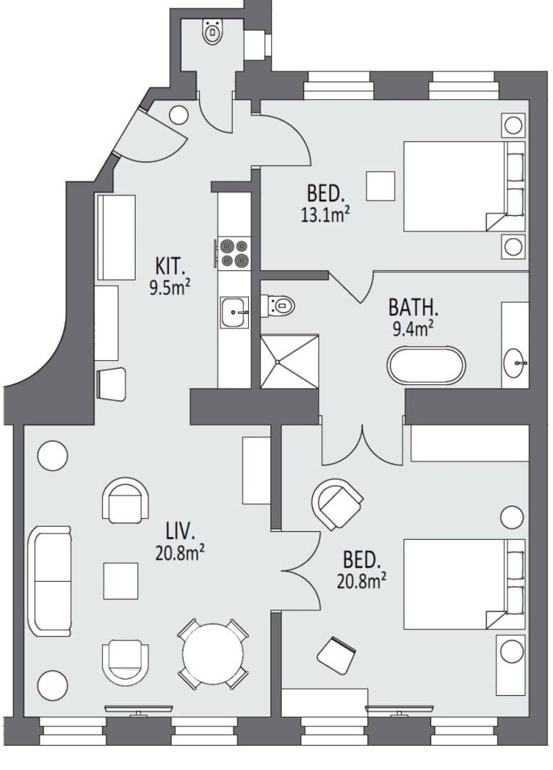 Floor plan 1