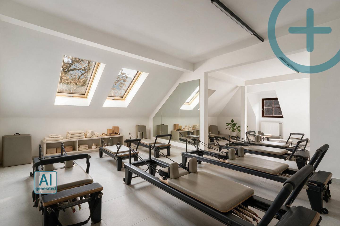 Lichtdurchflutete Loftwohnung ideal für Bewegung und Wellness