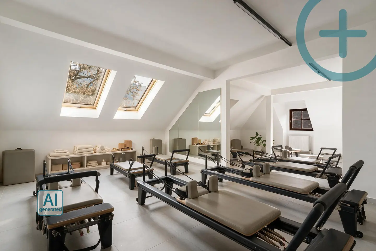 Lichtdurchflutete Loftwohnung ideal für Bewegung und Wellness