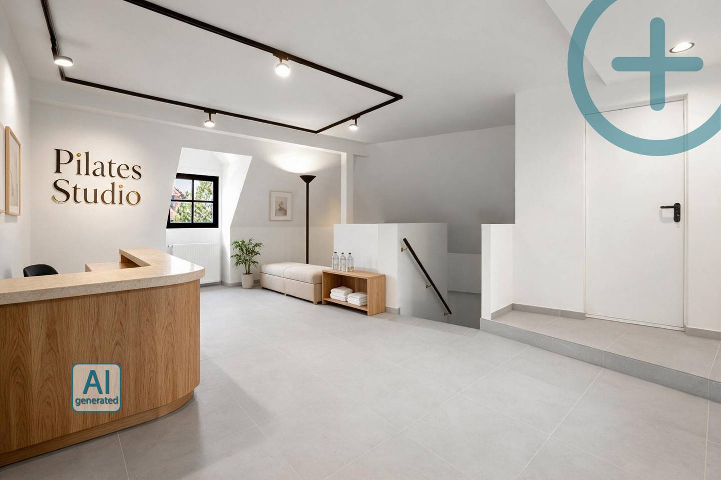 Lichtdurchflutete Loftwohnung ideal für Bewegung und Wellness