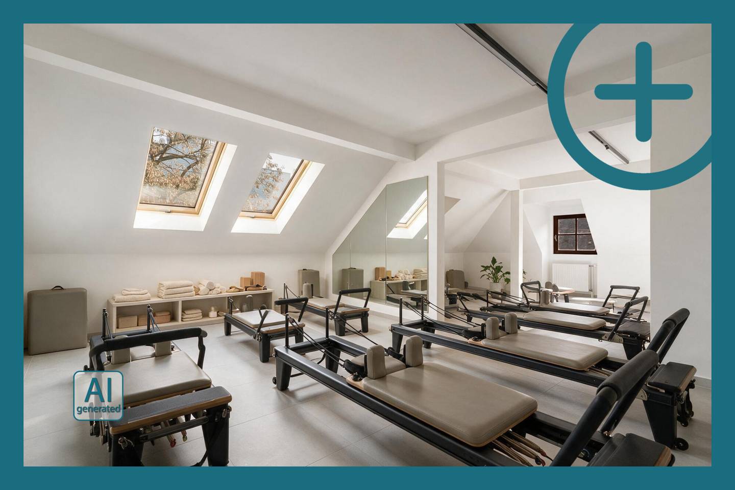 Lichtdurchflutete Loftwohnung ideal für Bewegung und Wellness