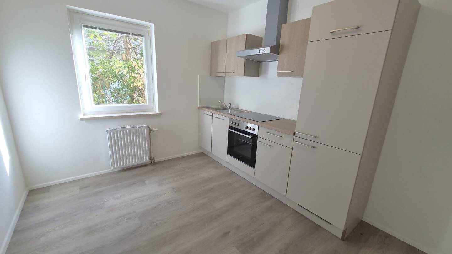 Renovated two-room apartment with new kitchen for rent