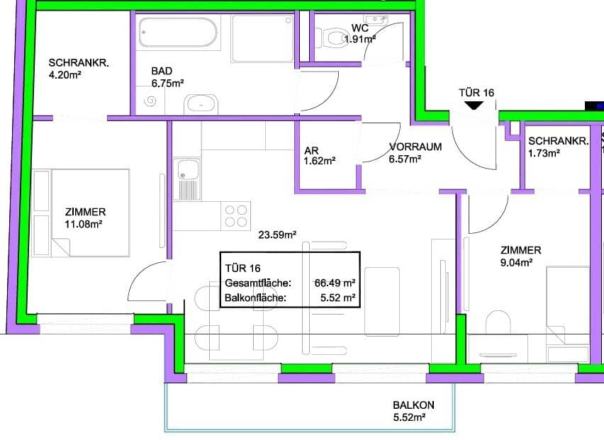 New building Floridsdorf: save 3.5 % real estate transfer tax and commission free