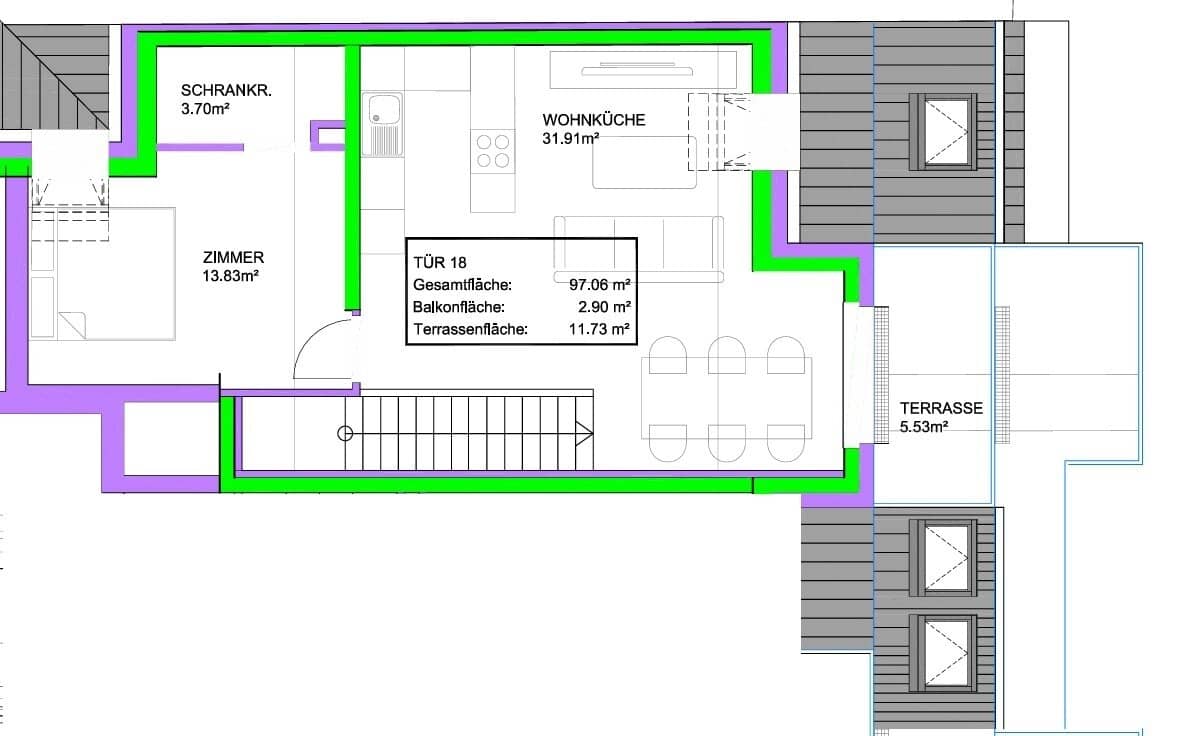 New development Floridsdorf: save 3.5% real estate transfer tax and commission-free