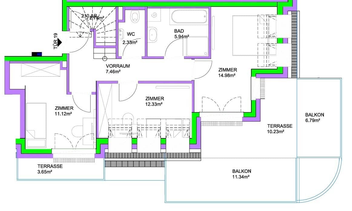 New build Floridsdorf: Save 3.5 % real estate transfer tax and commission free
