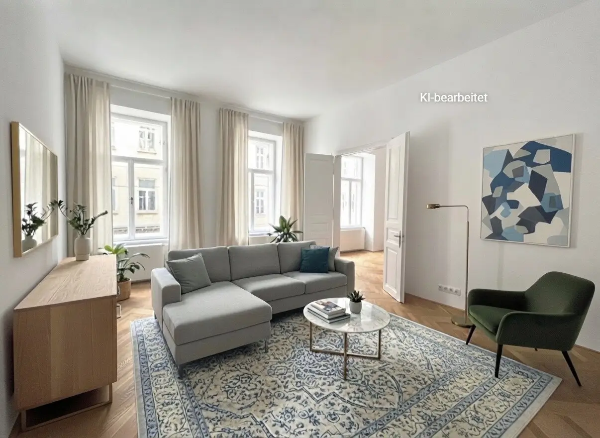 1020 Modern living near Augarten High-quality renovated old building apartment