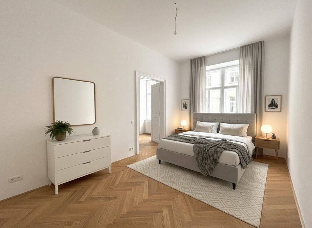 1020! Modern Wohnen Nähe Augarten! Hochwertig sanierte Altbauwohnung!
