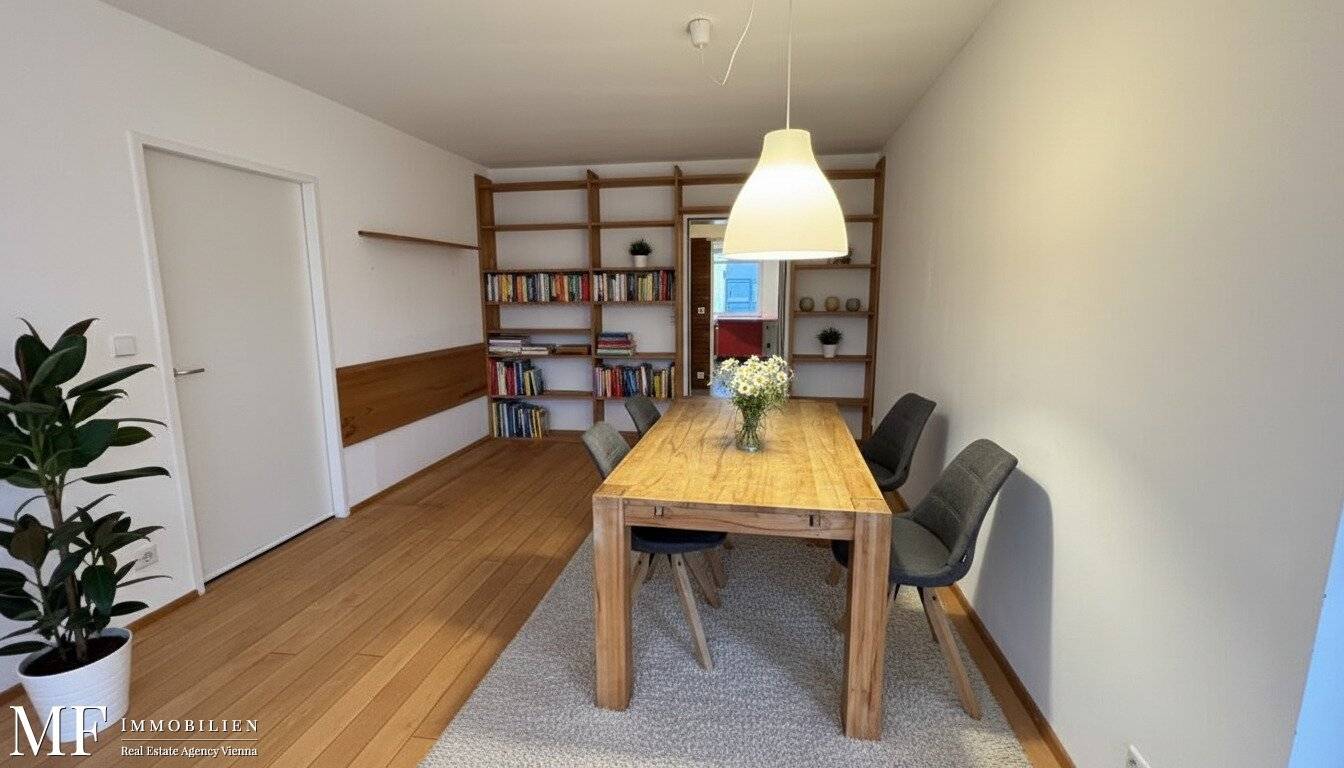4 room apartment near the Old Danube with loggia and garage
