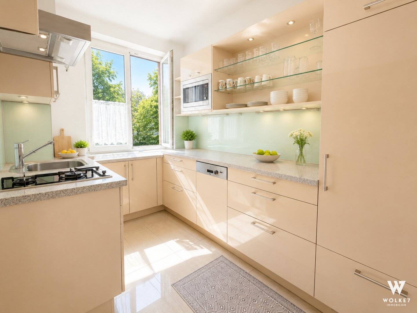 3-Zimmer-Wohnung mit Grünblick, Ruhelage &amp; smartem Grundriss – 5. Bezirk