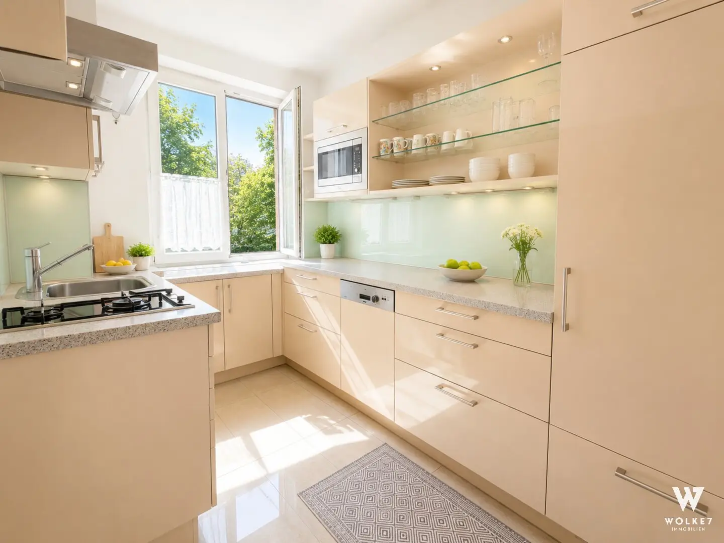 3-Zimmer-Wohnung mit Grünblick, Ruhelage & smartem Grundriss – 5. Bezirk
