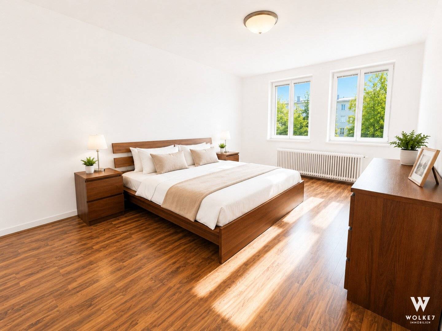 3-Zimmer-Wohnung mit Grünblick, Ruhelage &amp; smartem Grundriss – 5. Bezirk