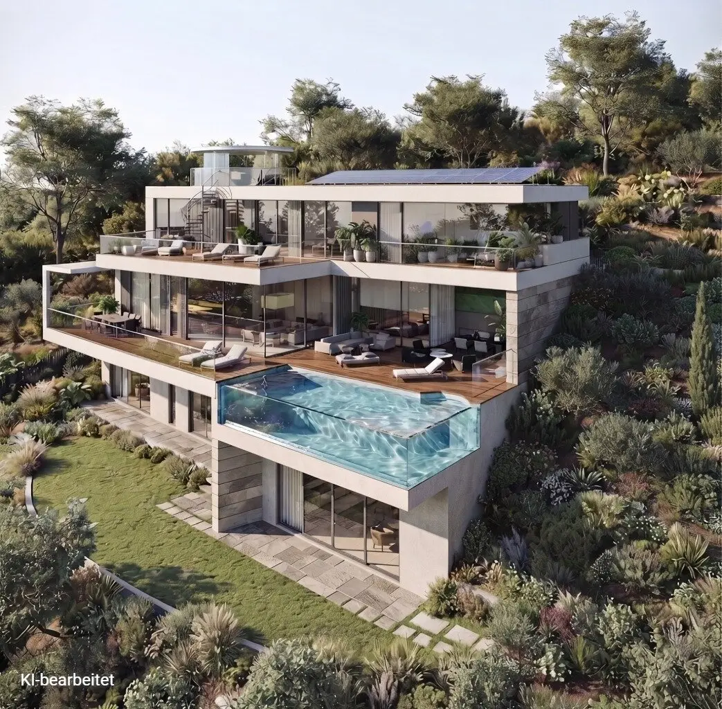 Exclusive building plot at Bisamberg – Immediate construction start with approved villa project