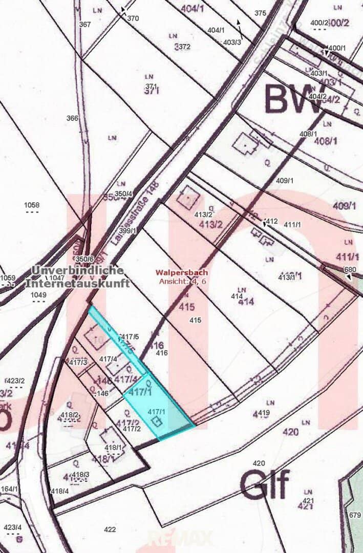926m² building plot in Walpersbach – fulfill your dream of owning your own home