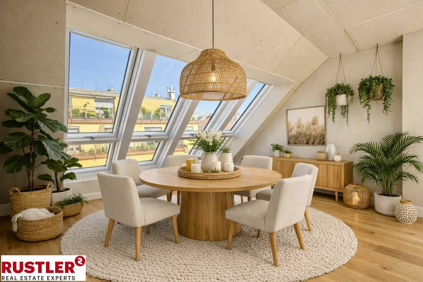 Erstbezug Dachgeschosswohnung mit Lift und sonniger Hofterrasse
