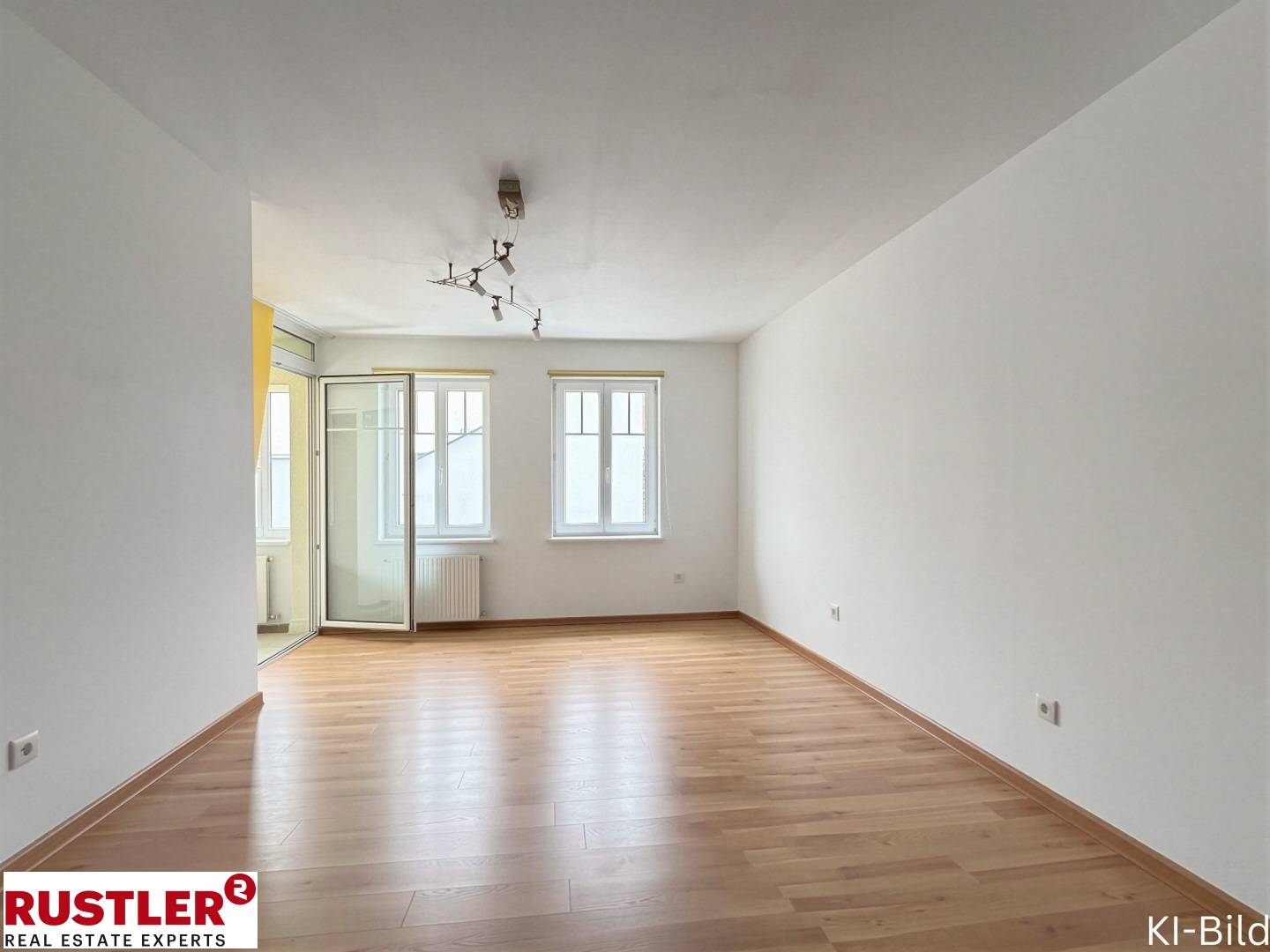 Accessible apartment with balcony and morning sun